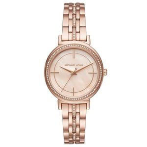 Michael Kors MK3643 Cinthia Parelmoer Wijzerplaat Dameshorloge