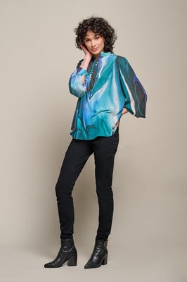 Simona Print Blouse Multi