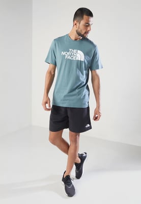 The North Face Heren T-shirt SS Easy Tee Stormblauw