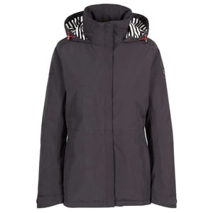Trespass Dames/Dames Frosty Gewatteerde Waterdichte Jas (Zwart)