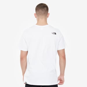 The North Face Bad Glasses T-shirt in Clear Lake Blue / TNF White