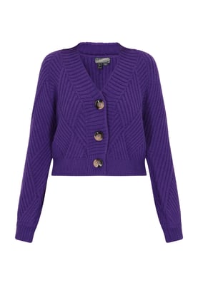 Dreimaster Vest Dames violet
