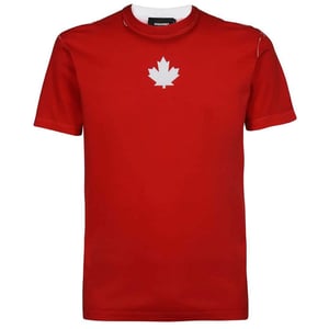 Dsquared2 Cool Fit Team Logo Rood T-shirt