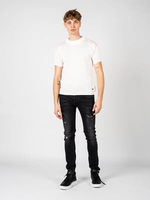 Takeshy Kurosawa T-shirt Over Filo Mannen Wit