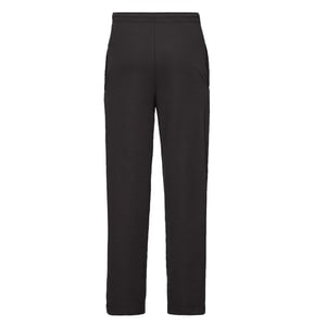 Fruit of the Loom Lichtgewicht uniseks joggingbroek voor volwassenen (Zwart)