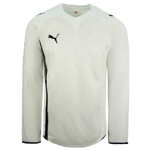 Puma King PAOK FC Derde Lange Mouw Wit Zwart Heren Voetbal Top 737223 01