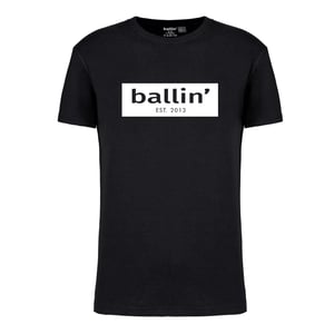 Ballin Est. 2013 Tee SS Cut Out Logo Shirt Zwart