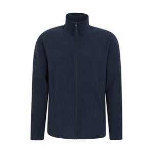 Mountain Warehouse Heren Camber Fleece Jas (Marine)