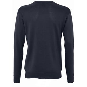 SOLS Heren Galaxy V Hals Trui (Marine)