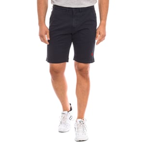 Bermuda met recht afgesneden zoom 67921 heren