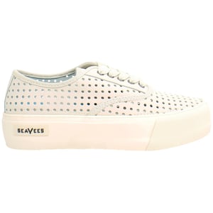 Seavees Legend Platform Portal Dames Witte Schoenen