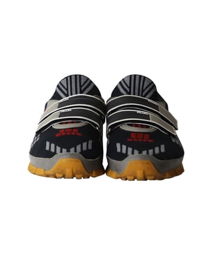 Prada Cross Section Sneakers in Multicolor Brei