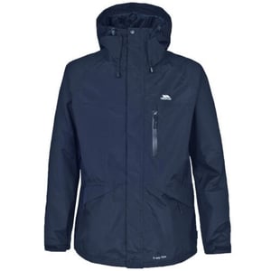 Trespass - Heren Corvo Waterbestendige Jas met Capuchon (Marine)