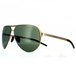 Porsche Design Zonnebril P8670 C Gold Green