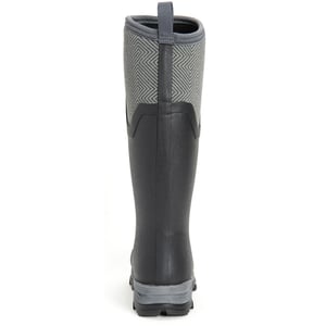 Muck Laarzen Arctic Ice Tall Rubber Zwart/Grijs Geometrische Wellington Laarzen