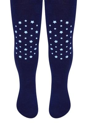 Steven - Zachte antislip katoenen maillot voor baby's - Sterren (Marine)