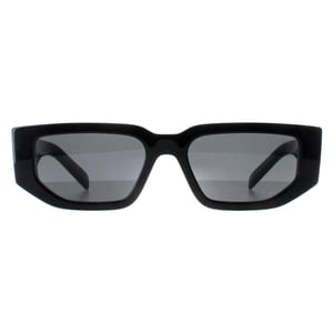 Prada PR09ZS 1AB5S0 zwarte donkergrijze zonnebril