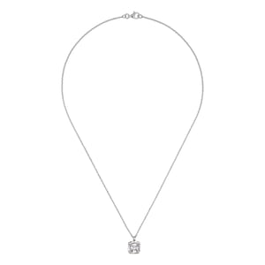Orphelia Dames 925 Sterling Zilveren Ketting met Hanger - Zilver ZK-2766
