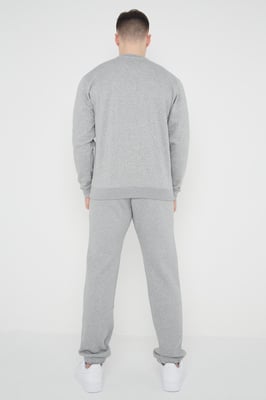 Nike Heren Club Fleece volledig trainingspak set grijs