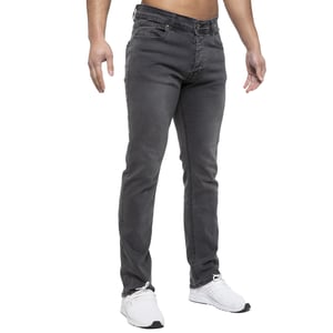 Enzo Heren Straight Fit Stretch Denim Jeans