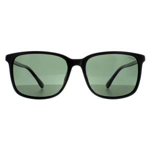 Atum Quill C2 glanzend zwart g15 groene zonnebril