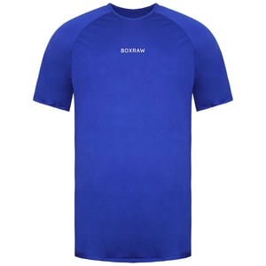 BoxRaw SMRT-TEC Heren Marine Blauw T-Shirt