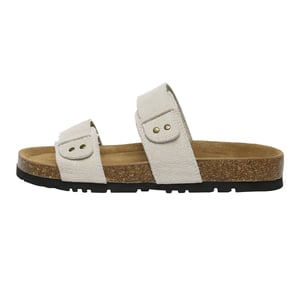 EVER AU Dames Leren Sandalen - Scarlet