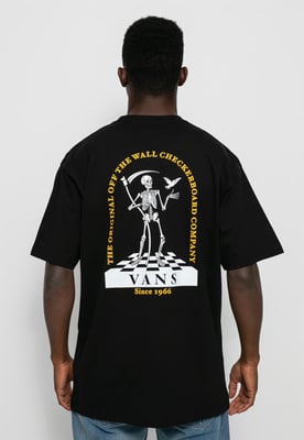 VANS OTHERSIDE SS T-shirt Zwart