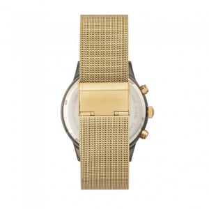 Breed Espinosa Chronograaf Horloge met Mesh-Armband en Datum