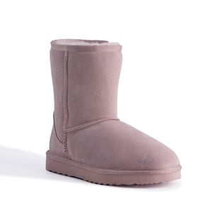 Aus Wooli "Bronte" Australia Mid Calf Zip, Lichtroze