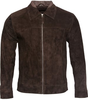 Retro geit suède bikerjack