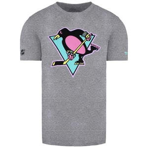Fanatics NHL Pittsburgh Penguins Heren Grijs T-Shirt