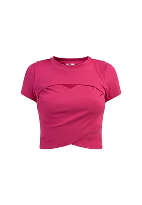 Mymo T-shirt Dames roze