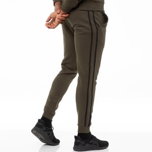 Heren Khaki trainingspak Joggers| Enzo Designer Menswear