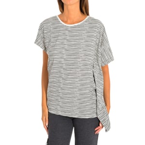 Dames-T-shirt met korte mouwen en ronde hals Z1T00682