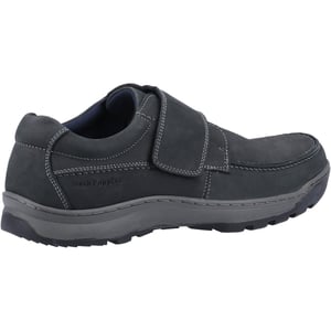 Hush Puppies Casper Leder Heren Navy Nubuck Loafers
