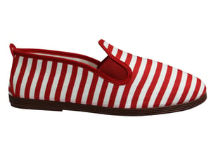 Flossy Style Corella Rood/Wit Plimsolls