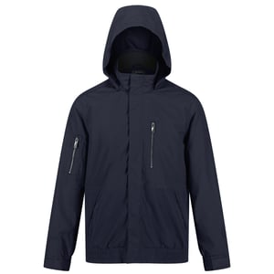 Regatta Heren Feelding Linear Waterdichte Bomber Jas (Marine)
