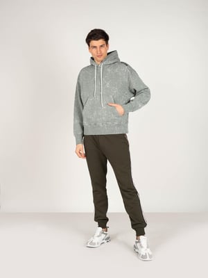 MSGM blouse Tie-Dye Mannen Grijs