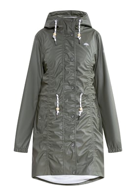 Schmuddelwedda Mackintosh bridgeport Dames olijf
