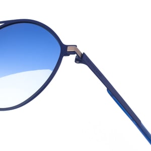 AB12294 Unisex zonnebril in ovale vorm