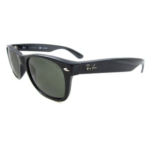 Ray-Ban Zonnebril Nieuwe Wayfarer 2132 901/58 Zwart Groen G-15 Gepolariseerd 55mm
