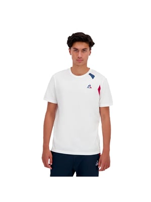 Le Coq Sportif N1 driekleurig T-shirt voor heren