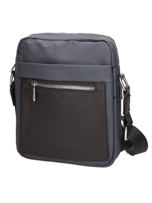 Northampton Polo Club Schoudertas Heren GREY-BLACK