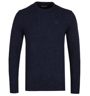 Barbour Tisbury Ronde Hals Trui - Marineblauw