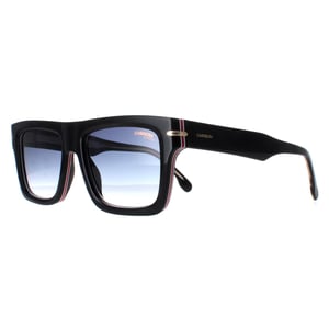 Carrera 305/S M4P 08 zwart blauw gestreepte zonnebril met kleurverloop