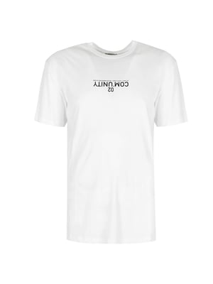 Les Hommes T-shirt Community Mannen zwart