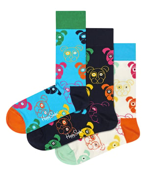 Happy Socks - Noviteit Hondensokken Cadeaubox - Hond