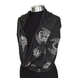 Unisex Infinity Hart Gezichts- en Nekwarmer Engel 70300