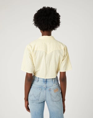 Wrangler - TIE RESORT SHIRT PALE BANANA